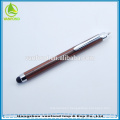 New design promotional wooden stylus touch pen for smartphone